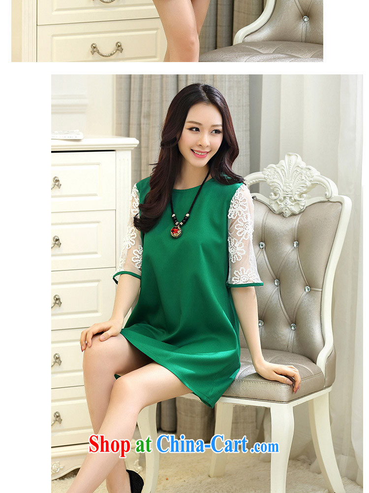 Mr Miller Martha 2015 summer Korean video thin stitching, cuff lace cuff dress code the female yellow XXXXL pictures, price, brand platters! Elections are good character, the national distribution, so why buy now enjoy more preferential! Health