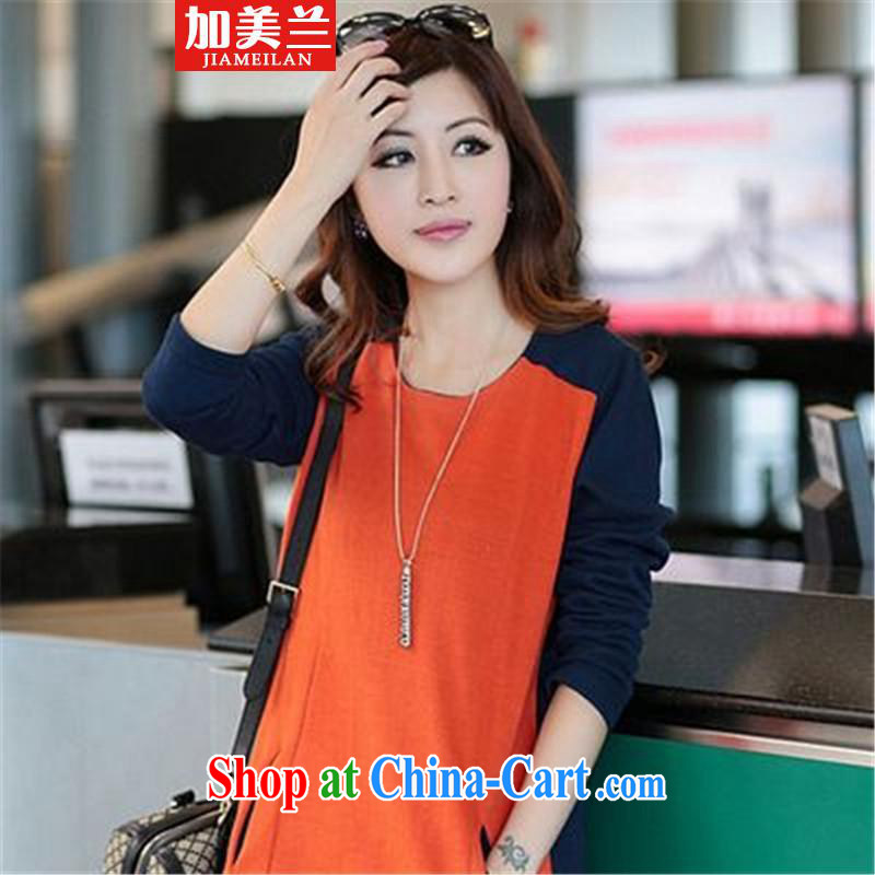 The estimated 2015 loose weight in mm long, long-sleeved T-shirt picture color the code XXXL