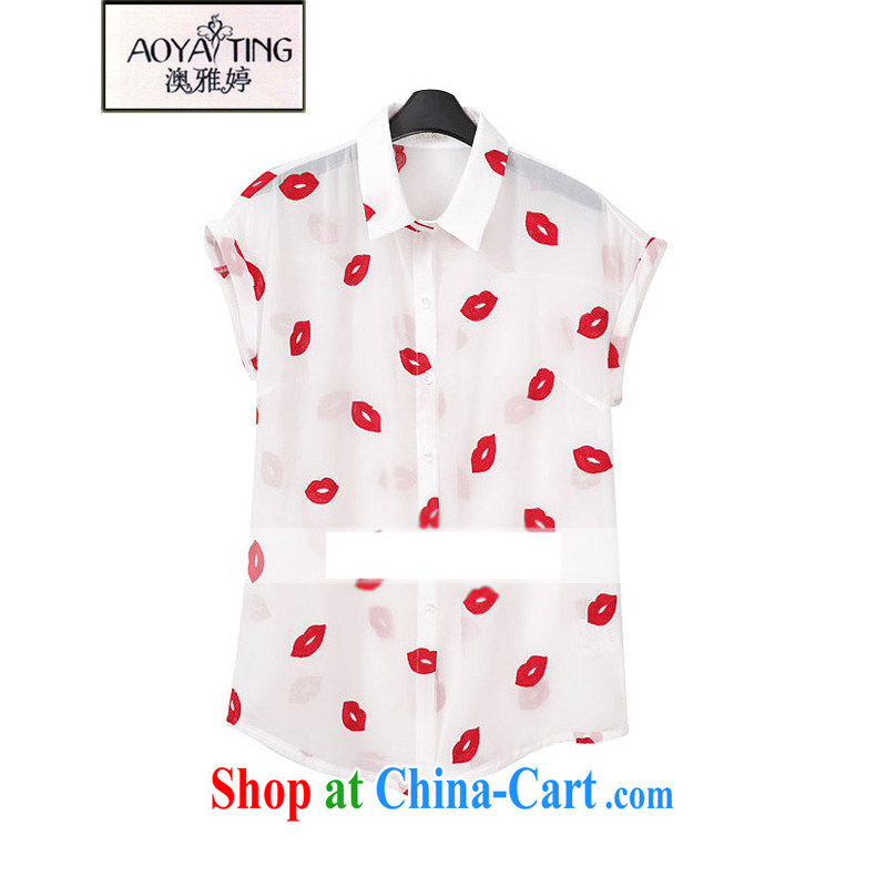 o Ya-ting 2015 summer the ventricular hypertrophy, women mm thick red lips snow woven shirts pants and two-piece female5299picture color 5 XL recommends that you 175 - 200 jack, O Ya-ting (aoyating), online shopping