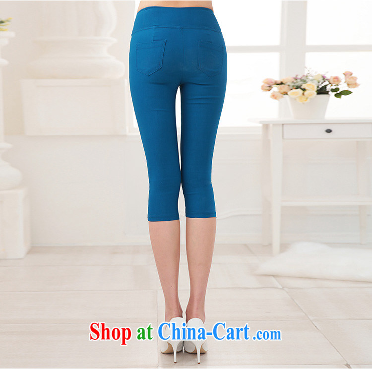 cheer for 2015 women and the obese MM summer new paragraph and fat, female video thin large code 7 pants 2697 white 2XL pictures, price, brand platters! Elections are good character, the national distribution, so why buy now enjoy more preferential! Health