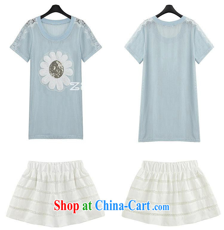o Ya-ting 2015 summer New, and indeed increase, women mm thick short-sleeved, T shirt + short skirt set girls 5116 photo color 3XL recommends that you 145 - 165 Jack pictures, price, brand platters! Elections are good character, the national distribution, so why buy now enjoy more preferential! Health