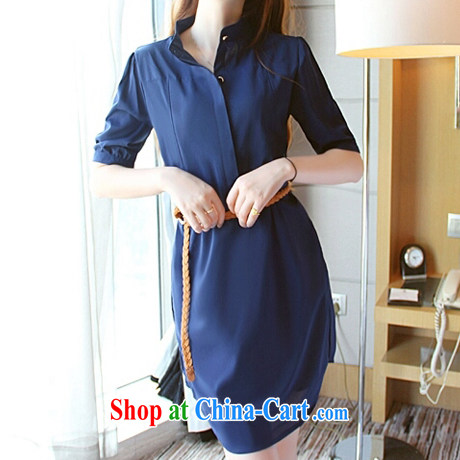 o Ya-ting 2015 and indeed increase, female summer MM thick snow woven shirts dresses women 51 - 13 dark blue 5 XL recommends that you 175 - 200 Jack pictures, price, brand platters! Elections are good character, the national distribution, so why buy now enjoy more preferential! Health