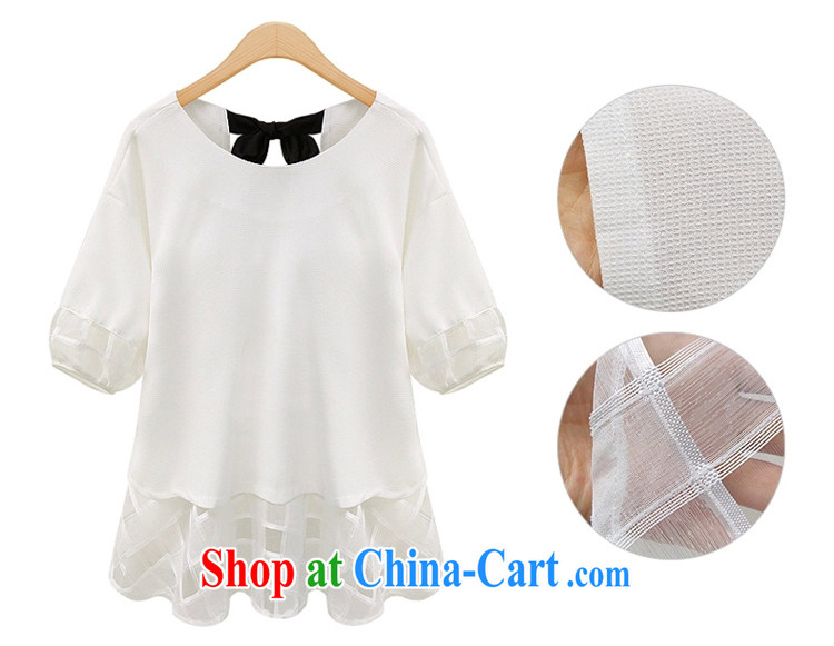 Gangnam taste summer 2015, mm thick and fat and King, female lace snow woven stitching short-sleeved leisure video thin, bow-tie snow woven shirts black 5 XL recommendations 180 - 200 pictures, price, brand platters! Elections are good character, the national distribution, so why buy now enjoy more preferential! Health