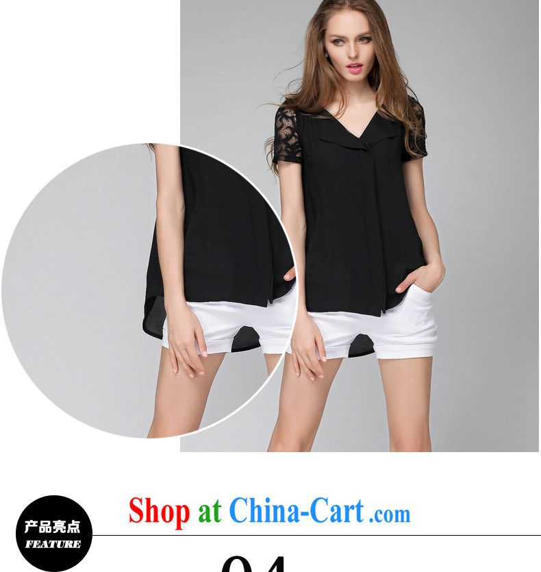 The silk, honey XL girls thick MM graphics thin summer Openwork stitching snow T woven shirts ZZ 3277 black 4XL (165 jack - 180 jack through) pictures, price, brand platters! Elections are good character, the national distribution, so why buy now enjoy more preferential! Health