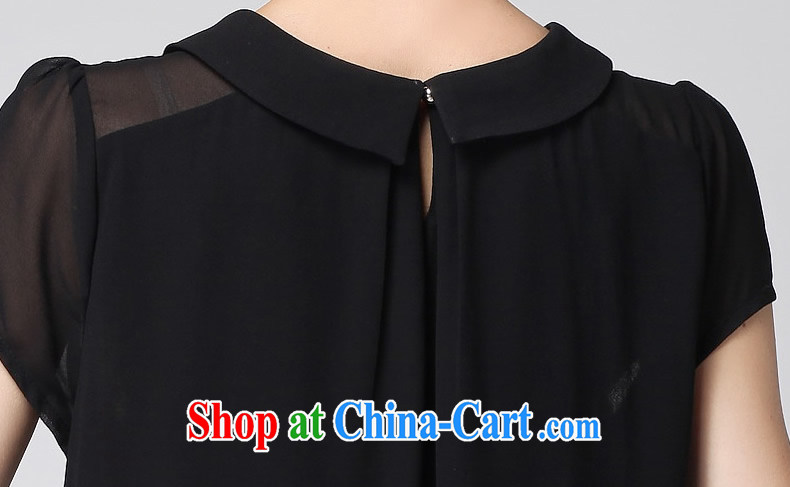 The silk, honey XL girls thick MM graphics thin summer staple Pearl snow embroidery woven shirts T ZZ 3261 black 2 XL (135 jack - 149 Jack through) pictures, price, brand platters! Elections are good character, the national distribution, so why buy now enjoy more preferential! Health