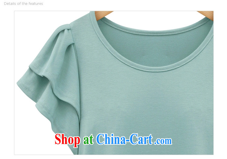 taste in Gangnam-gu 2015 summer new, larger female and ventricular hypertrophy King, women mm thick loose video thin, flouncing short-sleeve 31 mint green 4 XL recommendations 160 - 180 pictures, price, brand platters! Elections are good character, the national distribution, so why buy now enjoy more preferential! Health