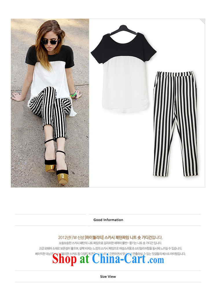 taste in Gangnam-gu 2015 summer new Europe and indeed the greatly, female summer T cotton shirt T-shirt + 9 stripes pants Kit 77 color picture 5 XL recommendations 175 - 215 pictures, price, brand platters! Elections are good character, the national distribution, so why buy now enjoy more preferential! Health