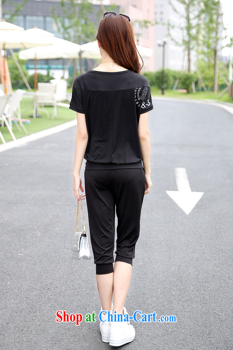 Hsiao-mentioned 2015 summer new Korean Korean version the code female thick MM loose short-sleeved pants Kit 2023 gray package XXL (125 - 145 ) jack pictures, price, brand platters! Elections are good character, the national distribution, so why buy now enjoy more preferential! Health