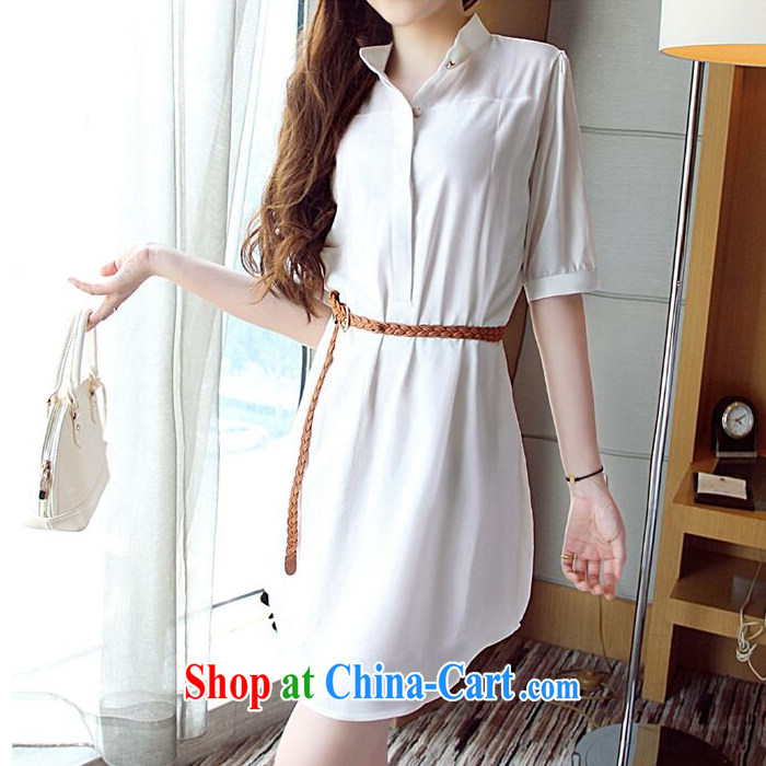 taste in Gangnam 2015 new summer and the fat girl with thick MM strap cuff in graphics thin, snow beauty woven shirts dresses 113 dark blue (the belt 4 XL recommendations 160 - 180 pictures, price, brand platters! Elections are good character, the national distribution, so why buy now enjoy more preferential! Health