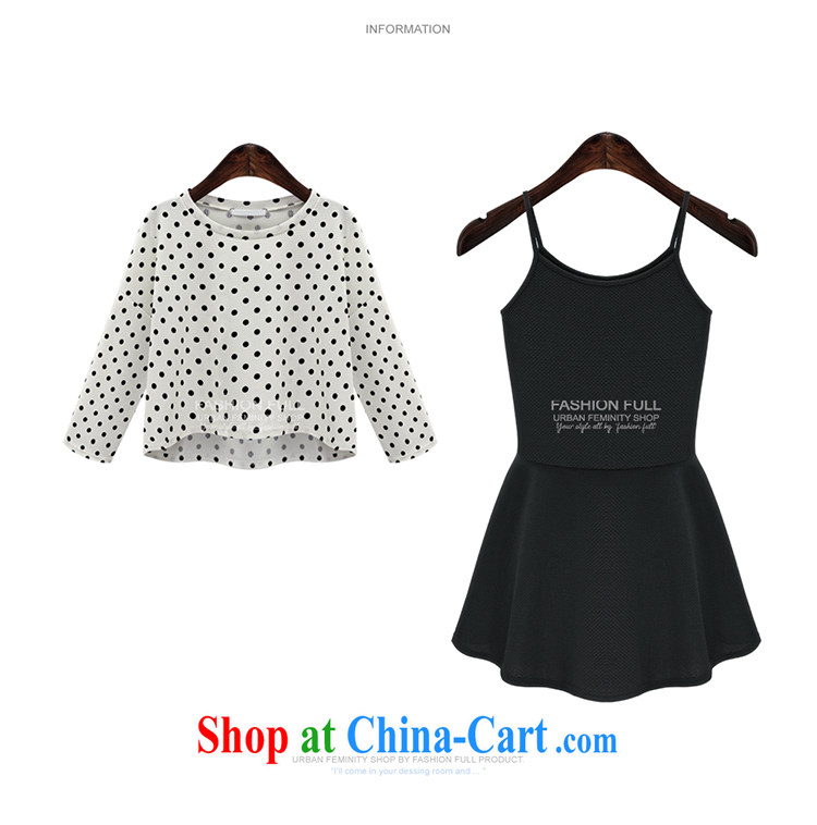Tang year 2015 spring and summer new thick MM relaxed dress 9 cuffs two-piece strap with the dress code female white/1515 XL 5 180 - 190 Jack left and right pictures, price, brand platters! Elections are good character, the national distribution, so why buy now enjoy more preferential! Health
