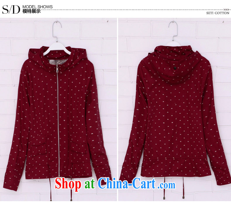 Anne's wardrobe spring 2015 the new larger female short coat female YS 9001 red XL pictures, price, brand platters! Elections are good character, the national distribution, so why buy now enjoy more preferential! Health