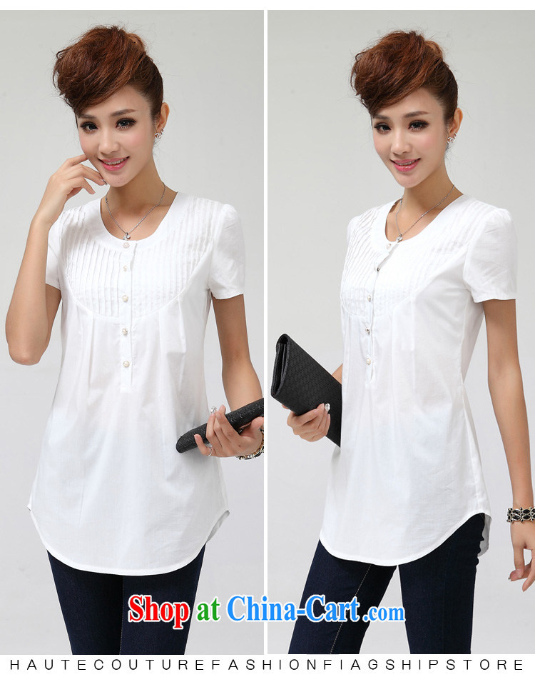Jade Yi Shu fat sister summer, New T-shirt 2015 cotton and indeed increase, female 200 Jack video thin loose shirt of red 5 XL pictures, price, brand platters! Elections are good character, the national distribution, so why buy now enjoy more preferential! Health