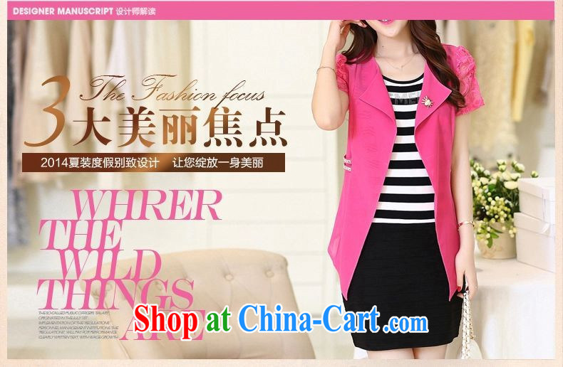 Kim, the 2015 spring on the new larger female Korean Beauty Stripe vest lace snow woven dresses two piece J 111 black XL pictures, price, brand platters! Elections are good character, the national distribution, so why buy now enjoy more preferential! Health