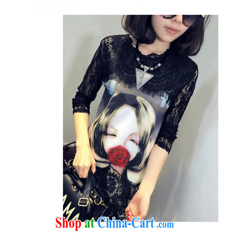 Van Gogh-hee is the XL women mm thick spring new Korean video thin, long lace cuff solid shirt dress code the dress 2580 XXXXL pictures, price, brand platters! Elections are good character, the national distribution, so why buy now enjoy more preferential! Health