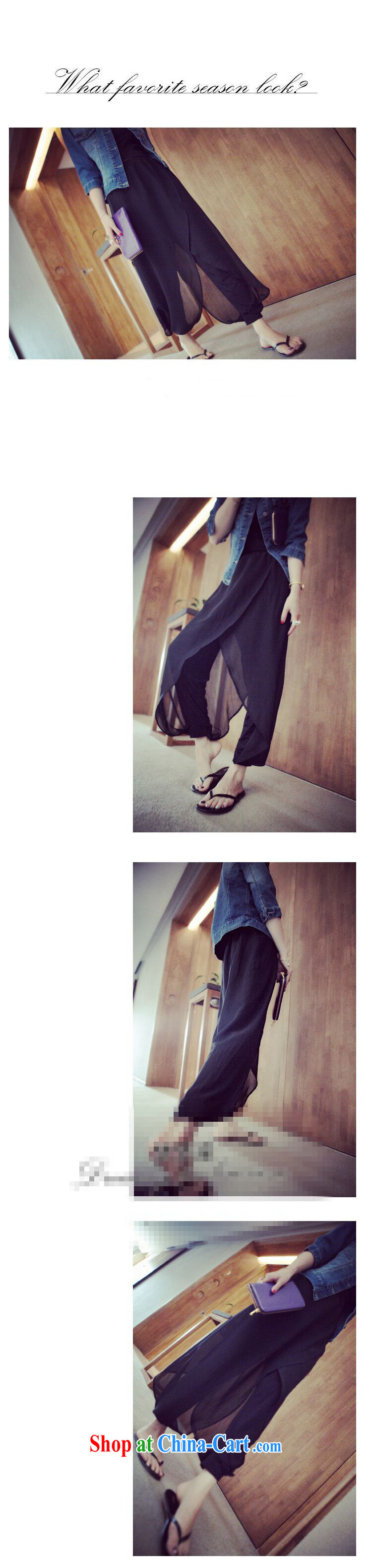 The sum 2015 spring and summer, Korean version of the greater number female and indeed increase, snow 9 woven pants thick sister graphics thin, Trouser Press 200 jack is wearing a black XXXXXXL pictures, price, brand platters! Elections are good character, the national distribution, so why buy now enjoy more preferential! Health