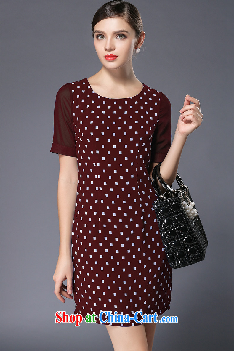 The silk, honey XL girls thick MM graphics thin summer grid stamp beauty dresses ZZ 3357 black 4XL (165 jack - 180 Jack through) pictures, price, brand platters! Elections are good character, the national distribution, so why buy now enjoy more preferential! Health
