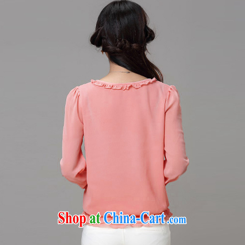 Mrs Carrie Yau, Sophia Loren 2015 spring and summer new, focusing on cultivating MM lace snow woven large, female female L 0235 pink XXXXL, Mrs Carrie Yau, Sophia Loren (LIFEIYA), online shopping
