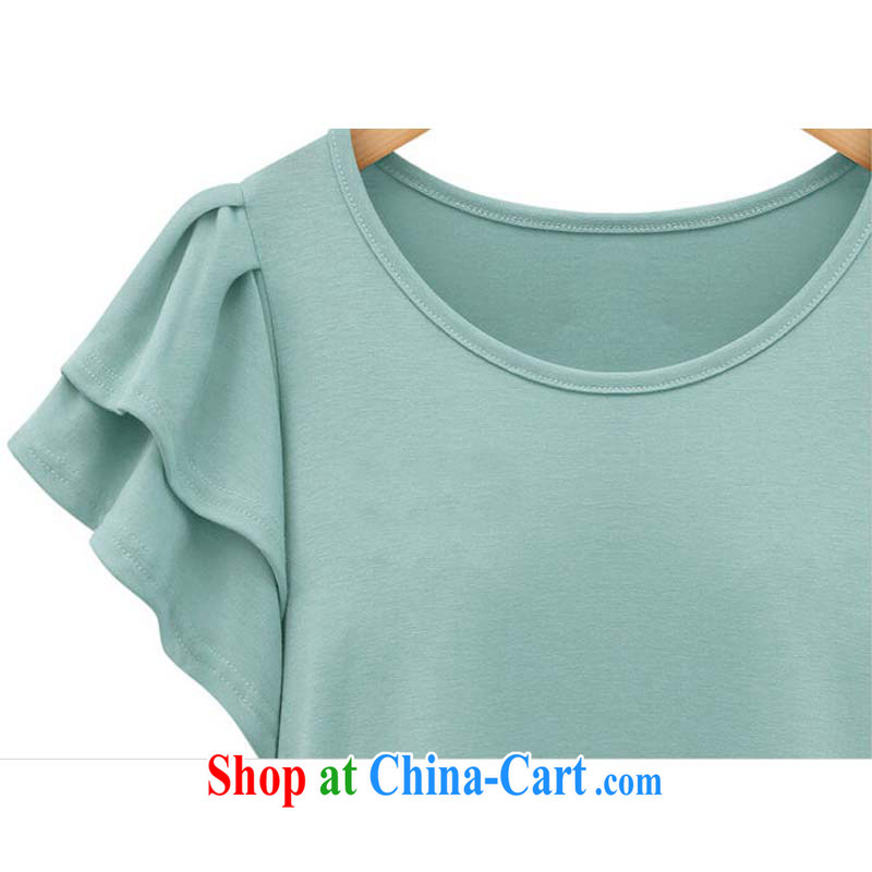 keun 苿 in Europe and the Code mm thick summer is the increased burden 200 thick sister graphics thin larger dresses JW N 6102 103 light green code 5 XL, Keun 苿, shopping on the Internet