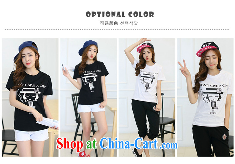Optimize products, and indeed increase, women mm thick 2015 summer stamp graphics thin thick sister leisure short-sleeved T shirt black 4 XL pictures, price, brand platters! Elections are good character, the national distribution, so why buy now enjoy more preferential! Health