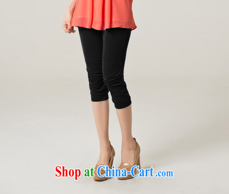 Blue Water XL girls 2015 new summer 7 pants mm thick pants beauty graphics thin stretch solid pants orange XXXXL pictures, price, brand platters! Elections are good character, the national distribution, so why buy now enjoy more preferential! Health
