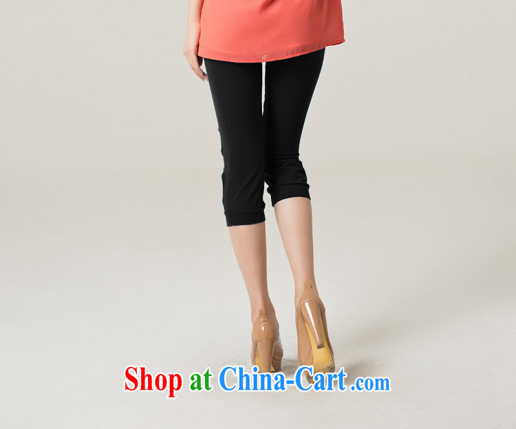Blue Water XL girls 2015 new summer 7 pants mm thick pants beauty graphics thin stretch solid pants orange XXXXL pictures, price, brand platters! Elections are good character, the national distribution, so why buy now enjoy more preferential! Health