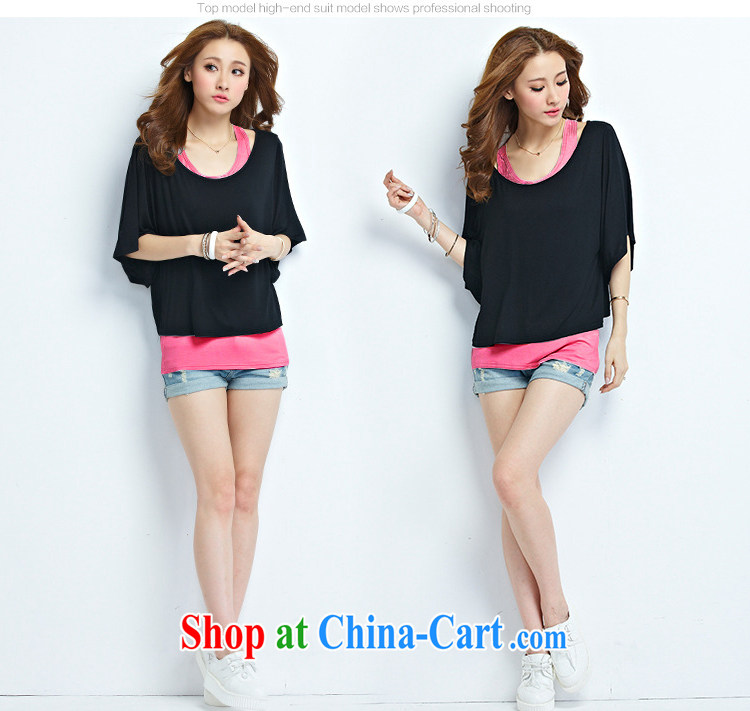 ZORMO 2015 summer new thick mm larger leisure T pension female Korean vest + Mok, T-shirt 2-piece set with gray 3 XL 150 - 170 Jack pictures, price, brand platters! Elections are good character, the national distribution, so why buy now enjoy more preferential! Health