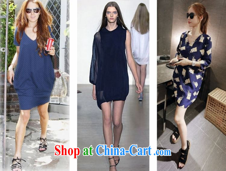 The sum 2015 spring and summer, Korean female loose the code 8 the cuff card thick MM graphics thin solid dresses 200 jack to wear picture color XL pictures, price, brand platters! Elections are good character, the national distribution, so why buy now enjoy more preferential! Health