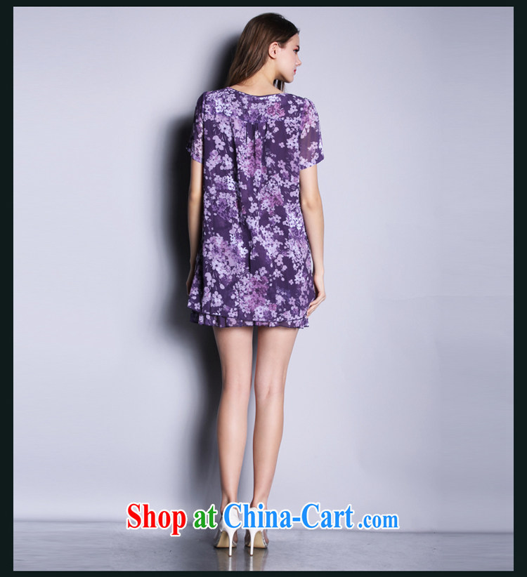 Director of the Europe and the fat XL women mm thick summer 2015 thick sister short-sleeved stamp snow woven dresses, 2615 purple large code XXL 140 Jack left and right pictures, price, brand platters! Elections are good character, the national distribution, so why buy now enjoy more preferential! Health