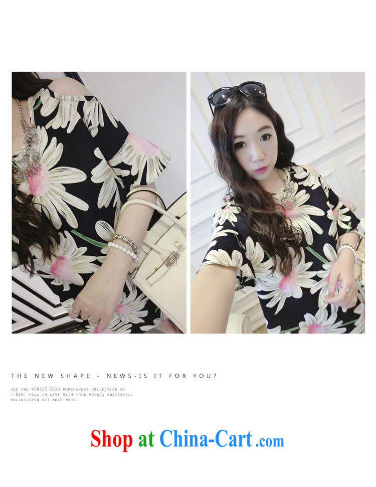 The sum 2015 summer Korean version of the greater code female thick mm video thin dress loose Korean snow woven shirts and feel your shoulders 200 jack to wear picture color code pictures, price, brand platters! Elections are good character, the national distribution, so why buy now enjoy more preferential! Health
