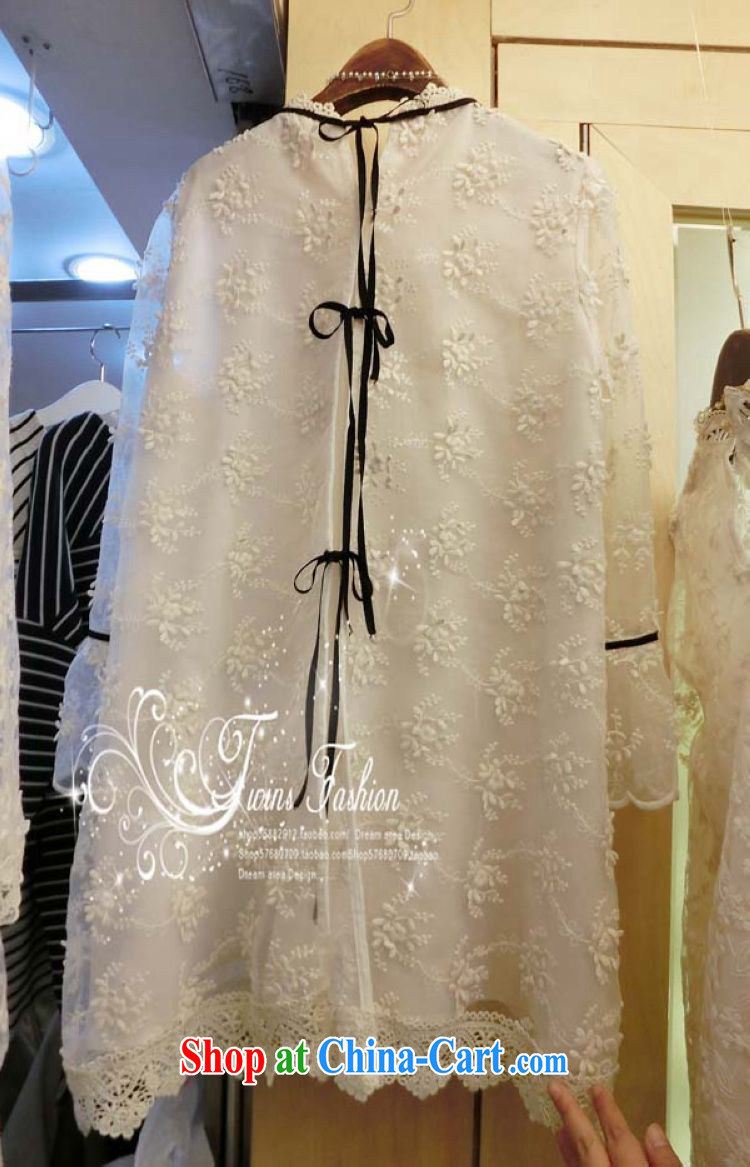 The sum 2015 spring and summer, Korea's version of the greater, women with small fragrant wind fairy Web yarn lace dresses thick MM graphics thin 200 jack is wearing a white XXXL pictures, price, brand platters! Elections are good character, the national distribution, so why buy now enjoy more preferential! Health