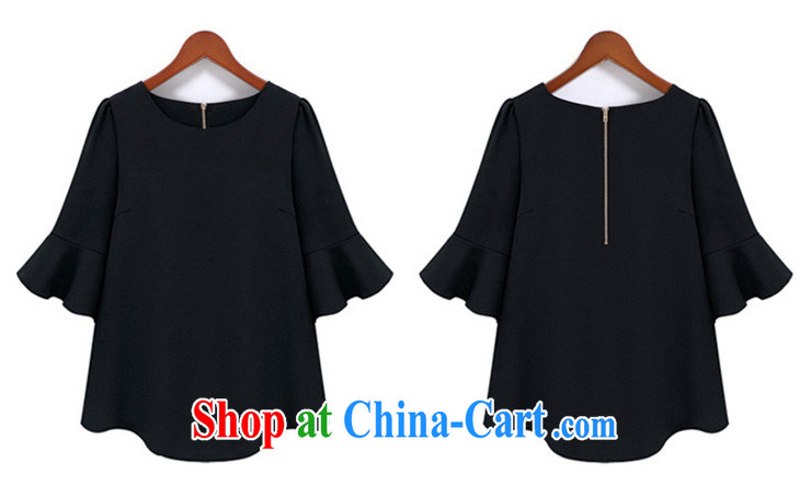 My dyeing clothing summer 2015 new, the United States and Europe, female loose video thin minimalist horn cuff zipper snow woven shirts black 3 XL (140 - 155 ) jack pictures, price, brand platters! Elections are good character, the national distribution, so why buy now enjoy more preferential! Health