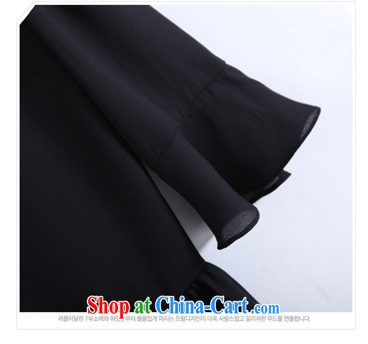 My dyeing clothing summer 2015 new, the United States and Europe, ladies embroidered comfortable horn cuff loose video thin ice woven shirts black 6 XL (185 - 200 ) jack pictures, price, brand platters! Elections are good character, the national distribution, so why buy now enjoy more preferential! Health