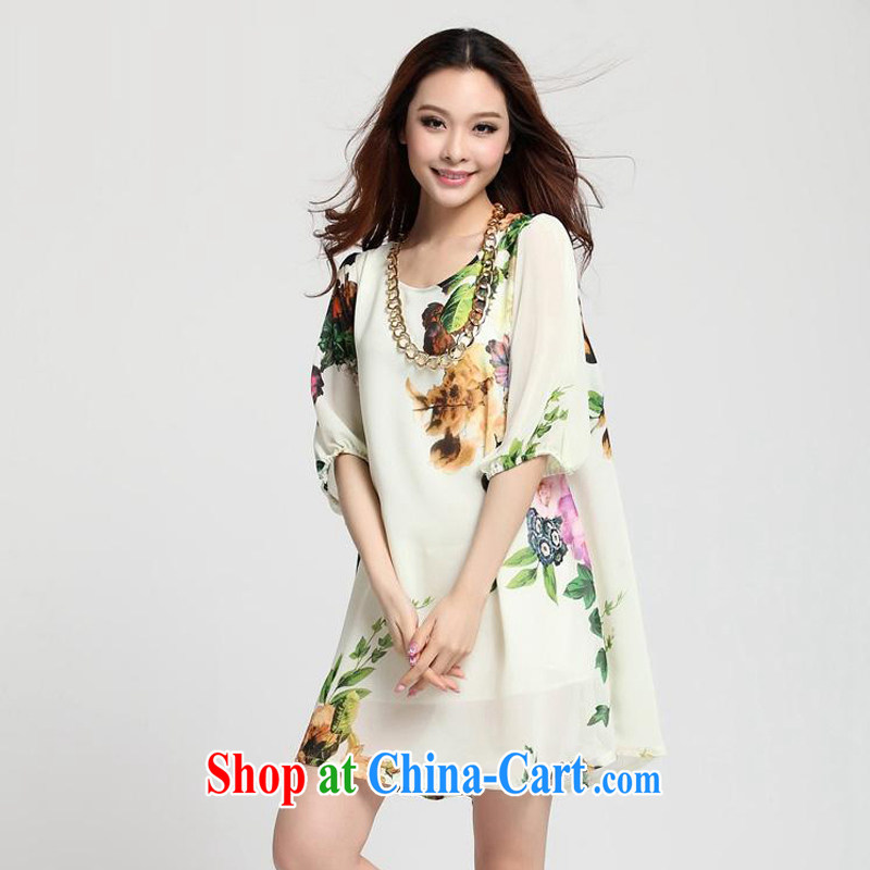 According to Korea Connie 2015 the Code women in relaxed long snow woven dresses 1169 white Peony XXXXL, Korea according to Connie (Hanye Ninie), and, on-line shopping