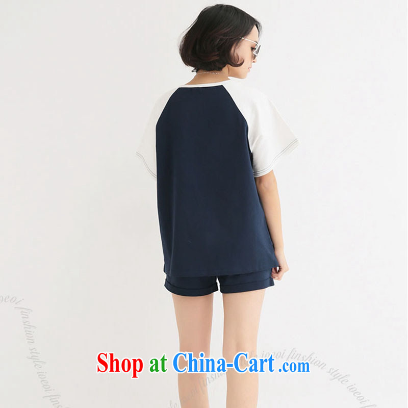 From here to 2015 summer New, and indeed increase package fat people video thin section, Sport Kits and stylish lounge shorts HZ 1130 BMW blue XXXXL (suitable for 180 - 210 jack) to debate (KOSHION), online shopping