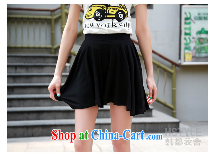 Shih, 2015 summer new, large, thick MM pure color waist wrinkled anti-Go shorts skirt 1928 black XXXL black XXXL pictures, price, brand platters! Elections are good character, the national distribution, so why buy now enjoy more preferential! Health