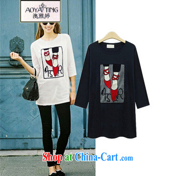 o Ya-ting 2015 New, and indeed increase, female fat mm spring T long-sleeved T-shirt T-shirt woman 6811 screenprint 3XL recommends that you 145 - 165 Jack pictures, price, brand platters! Elections are good character, the national distribution, so why buy now enjoy more preferential! Health