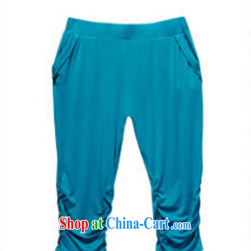 From here you can summer 2015 new thick mm larger female video slim, T shirts and pants sport and leisure Package Women 1129 blue XXXL (150 - 180 ) jack, you can here (KOSHION), online shopping
