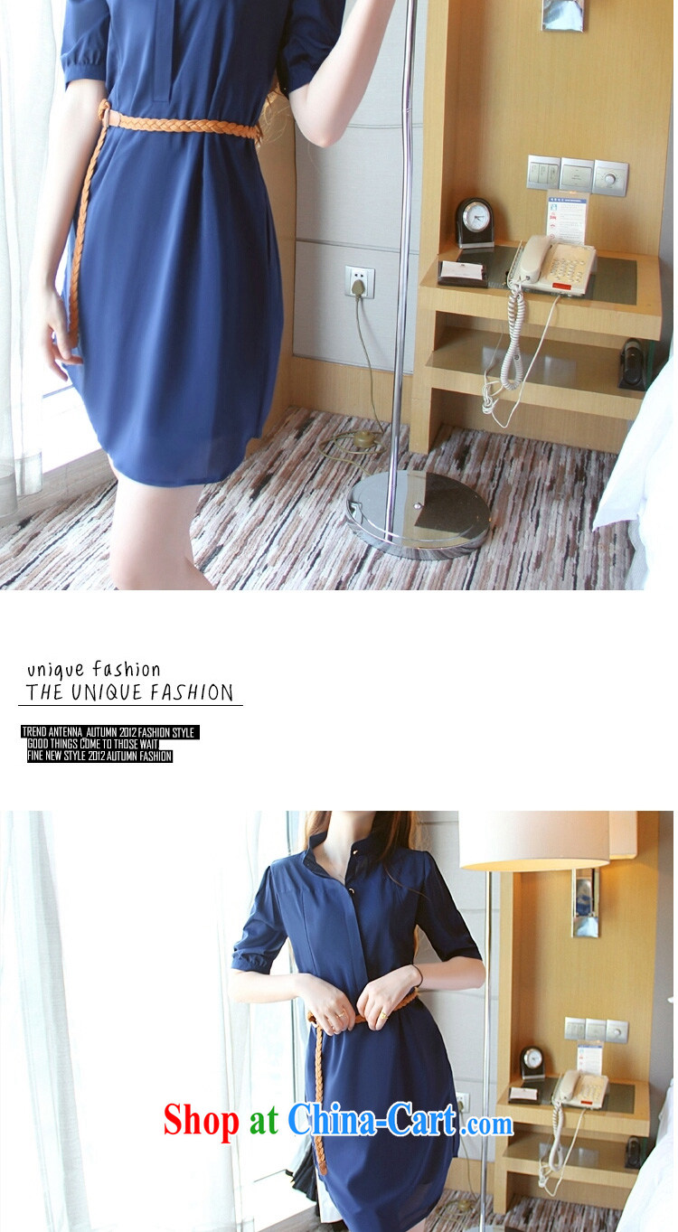 According to perfect summer 2015 new thick MM large, loose video thin beauty snow woven shirts dresses women with Lap Y 2162 deep blue 5 XL pictures, price, brand platters! Elections are good character, the national distribution, so why buy now enjoy more preferential! Health