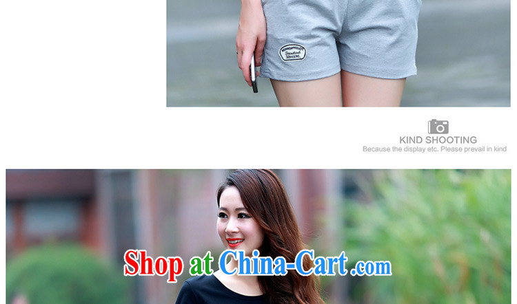 Kosovo Lucy (Woxi) 2015 summer new, large, Korean fashion girls shorts uniforms cotton two-piece 212 light gray M pictures, price, brand platters! Elections are good character, the national distribution, so why buy now enjoy more preferential! Health