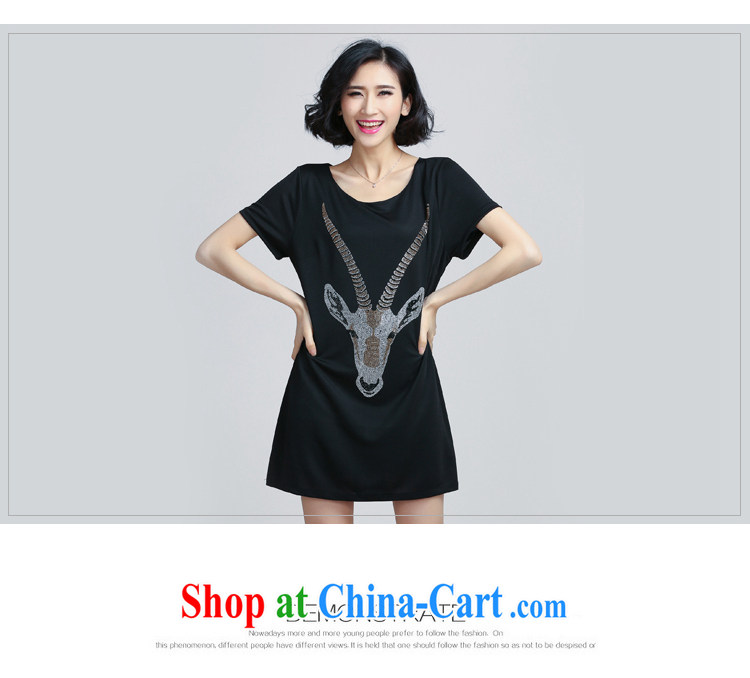 The Gore level, summer 2015 new stamp duty round-collar short-sleeve large, female dress white 5XL pictures, price, brand platters! Elections are good character, the national distribution, so why buy now enjoy more preferential! Health