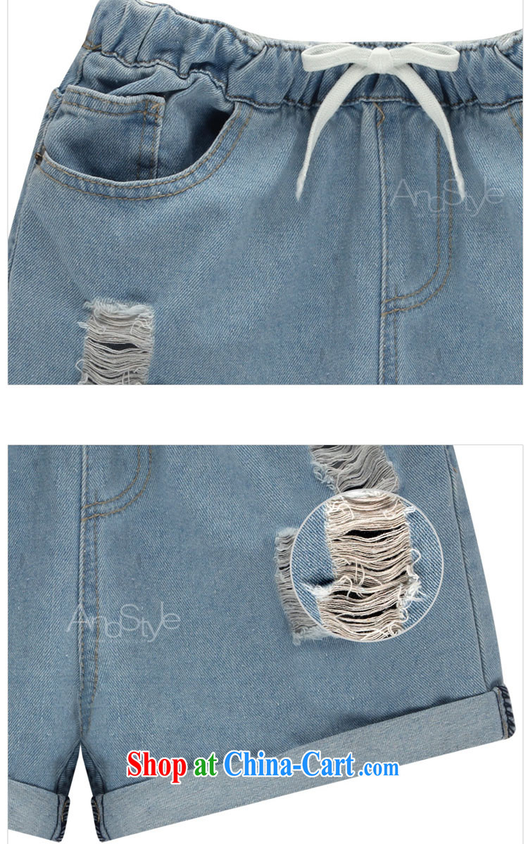 o Ya-ting 2015 summer New, and indeed increase, women mm thick denim shorts Elasticated waist leisure hot pants 6107 photo color 5 XL recommends that you 175 - 200 Jack pictures, price, brand platters! Elections are good character, the national distribution, so why buy now enjoy more preferential! Health