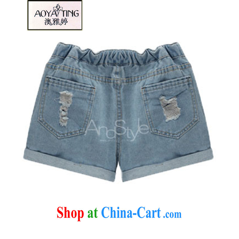 o Ya-ting 2015 summer new, indeed the XL women mm thick denim shorts Elasticated waist leisure hot pants 6107 photo color 5 XL recommends that you 175 - 200 jack, O Ya-ting (aoyating), online shopping