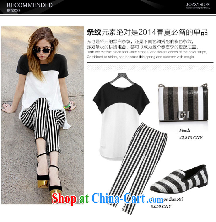 Kyung-hee-ge 2015 in Europe and the Code the code female thick MM loose video thin cotton T + streaks 9 pants the code sets the color the code XXXXXL pictures, price, brand platters! Elections are good character, the national distribution, so why buy now enjoy more preferential! Health