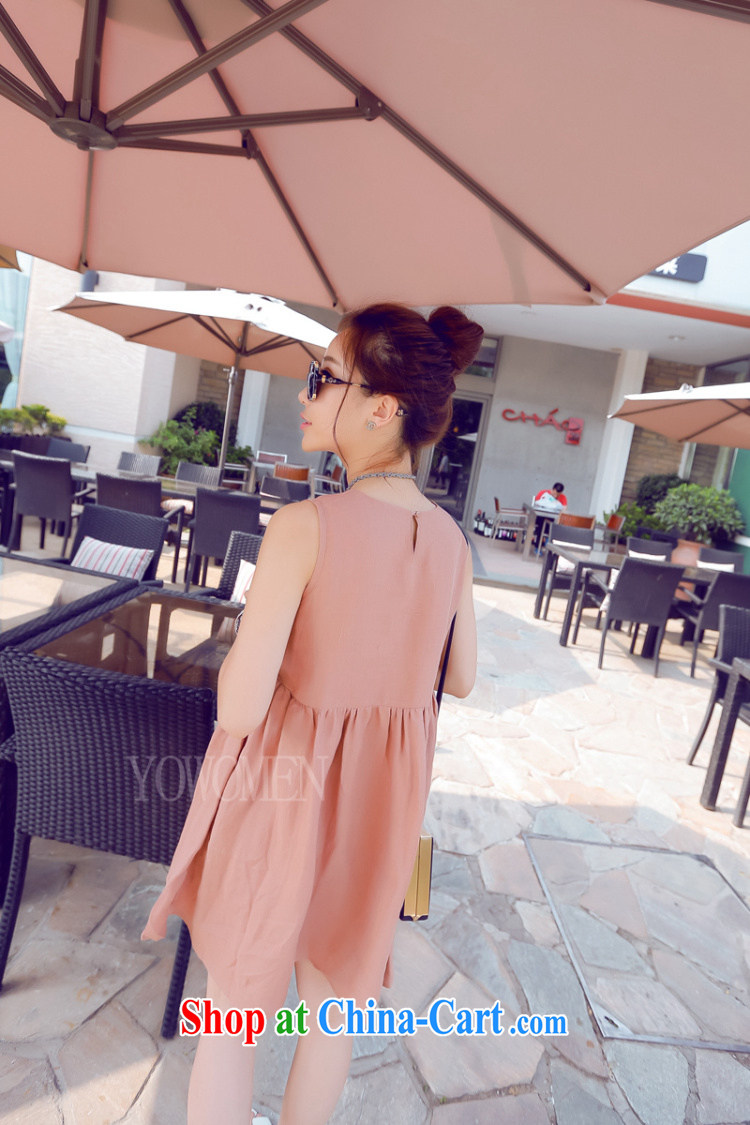 Thanks for Elizabeth's cheer 2015 summer new, pregnant women vest skirt with pregnant women pregnant women pregnant women dress dresses Y 2551 pink XL pictures, price, brand platters! Elections are good character, the national distribution, so why buy now enjoy more preferential! Health
