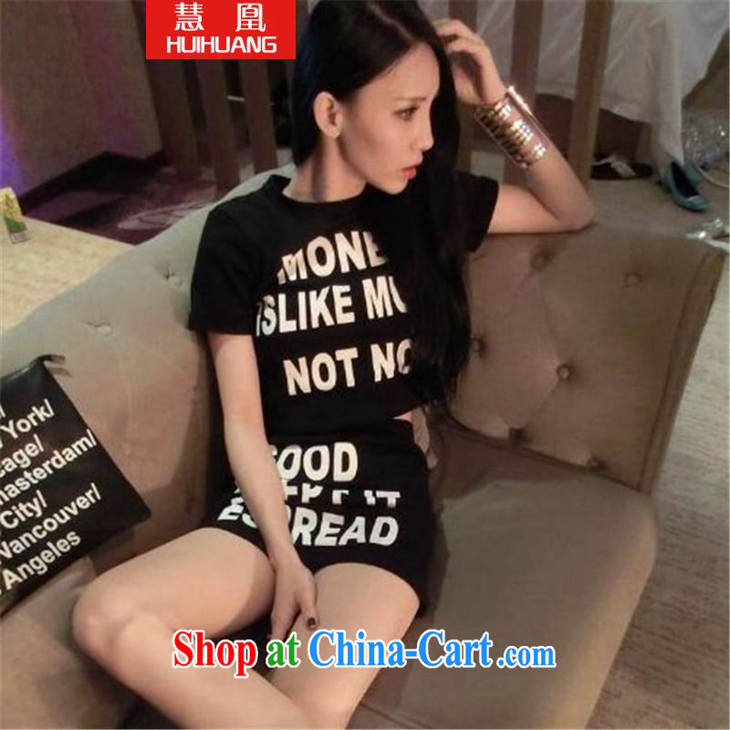 Emily for women 2015 short terrace poverty gall letters T shirts short skirts package black, code, and Emily for (HUIHUANG), shopping on the Internet
