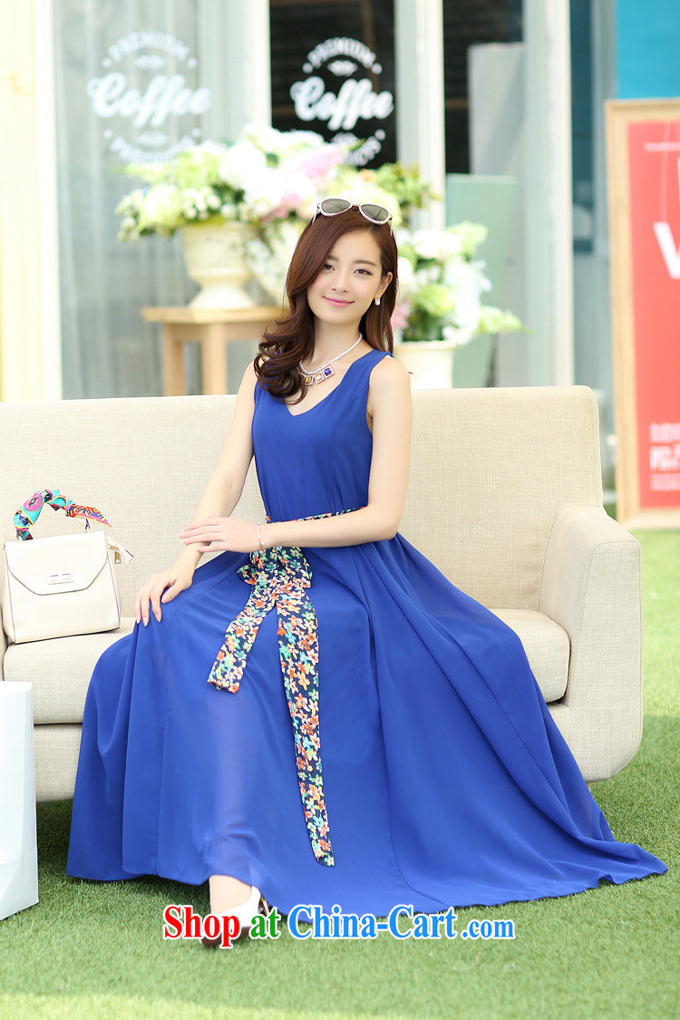 Chi-chiu-dress girls summer 2015 new sleeveless larger female summer decoration, beach skirts summer thick sister dresses snow woven black XXL pictures, price, brand platters! Elections are good character, the national distribution, so why buy now enjoy more preferential! Health