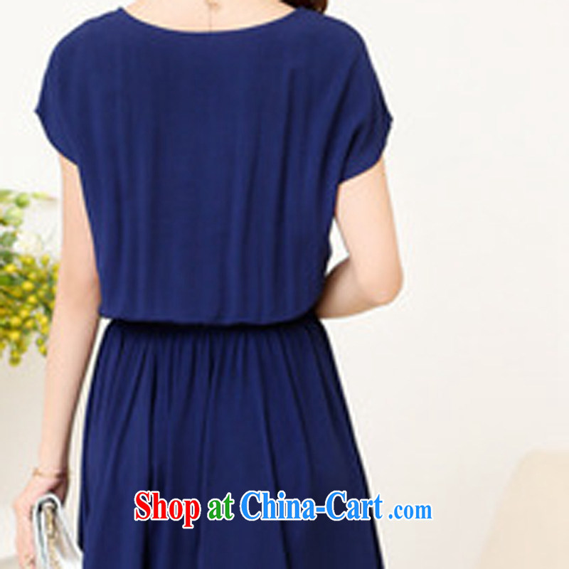 Chi-chiu-dresses summer 2015 new sleeveless snow-woven long dress beauty aura beach skirt the code dress dresses blue XXXXL, Yee-choo (QIQIU), and, on-line shopping