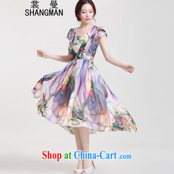 Advisory Committee, summer new dresses loose the code short-sleeved pregnant women with skirt floral snow woven skirt the code dress of red XL pictures, price, brand platters! Elections are good character, the national distribution, so why buy now enjoy more preferential! Health