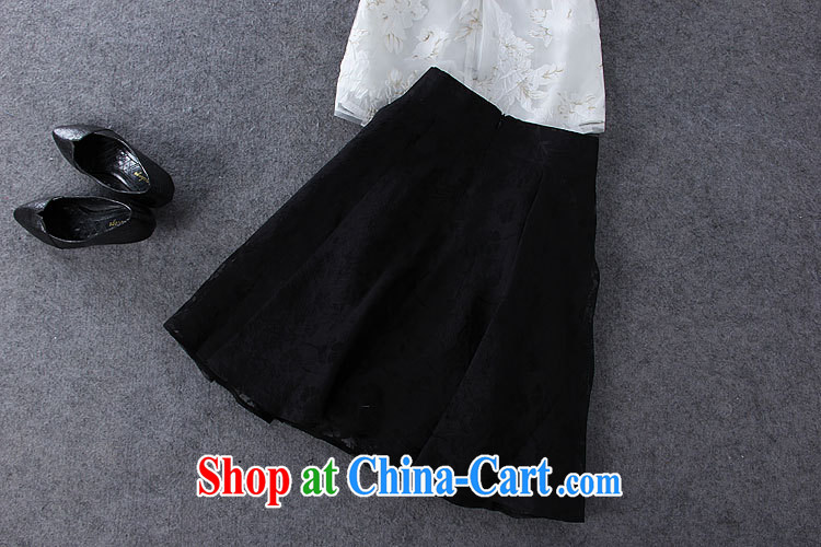 Kai Li Ting 2015 European root yarn Sleeveless T-shirt and a black skirt half Kit picture color M pictures, price, brand platters! Elections are good character, the national distribution, so why buy now enjoy more preferential! Health
