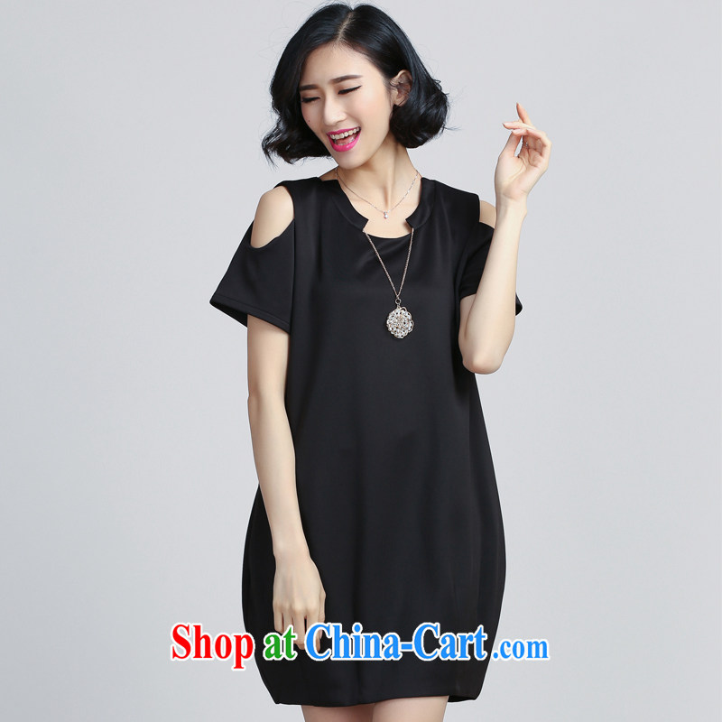 Song Meng Yin Yue XL female 2015 summer, new beauty video thin lantern skirts dresses Y 6057 black 4XL (165 - 180 ) jack, Song had Yin Yue, shopping on the Internet